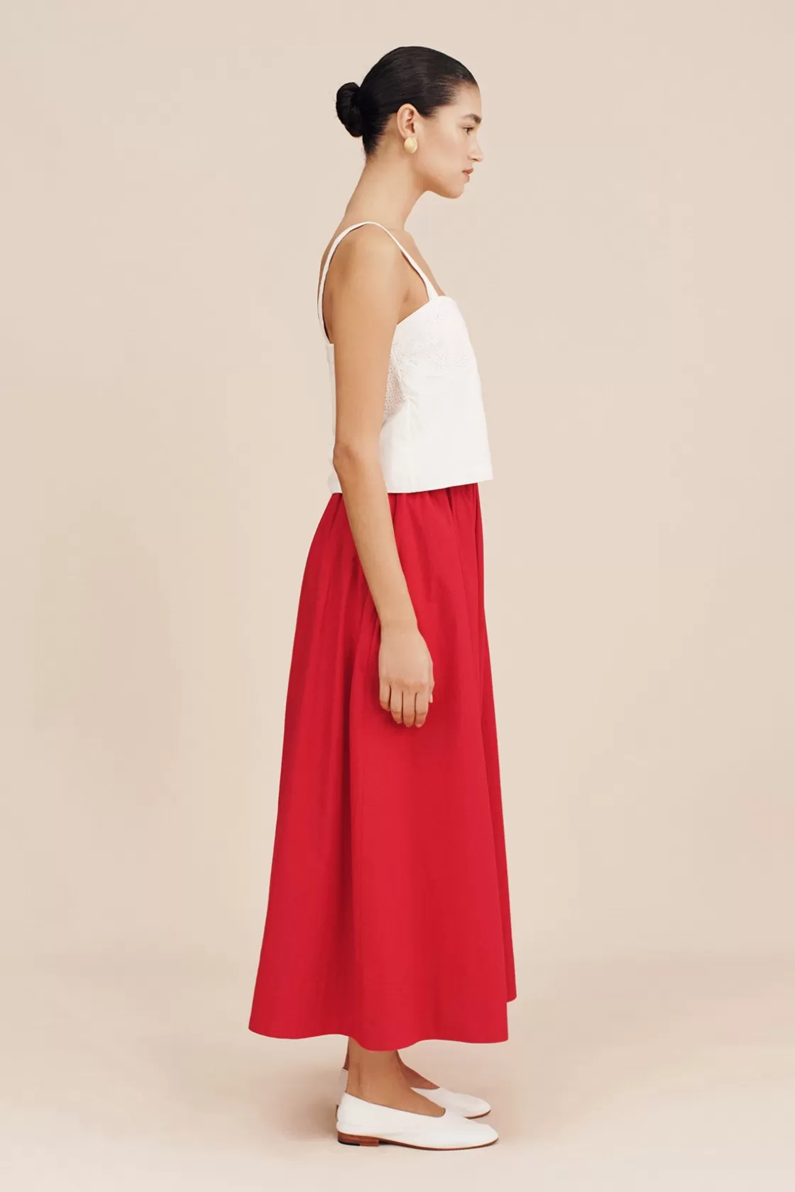POSSE BERYL CAMI - VINTAGE WHITE