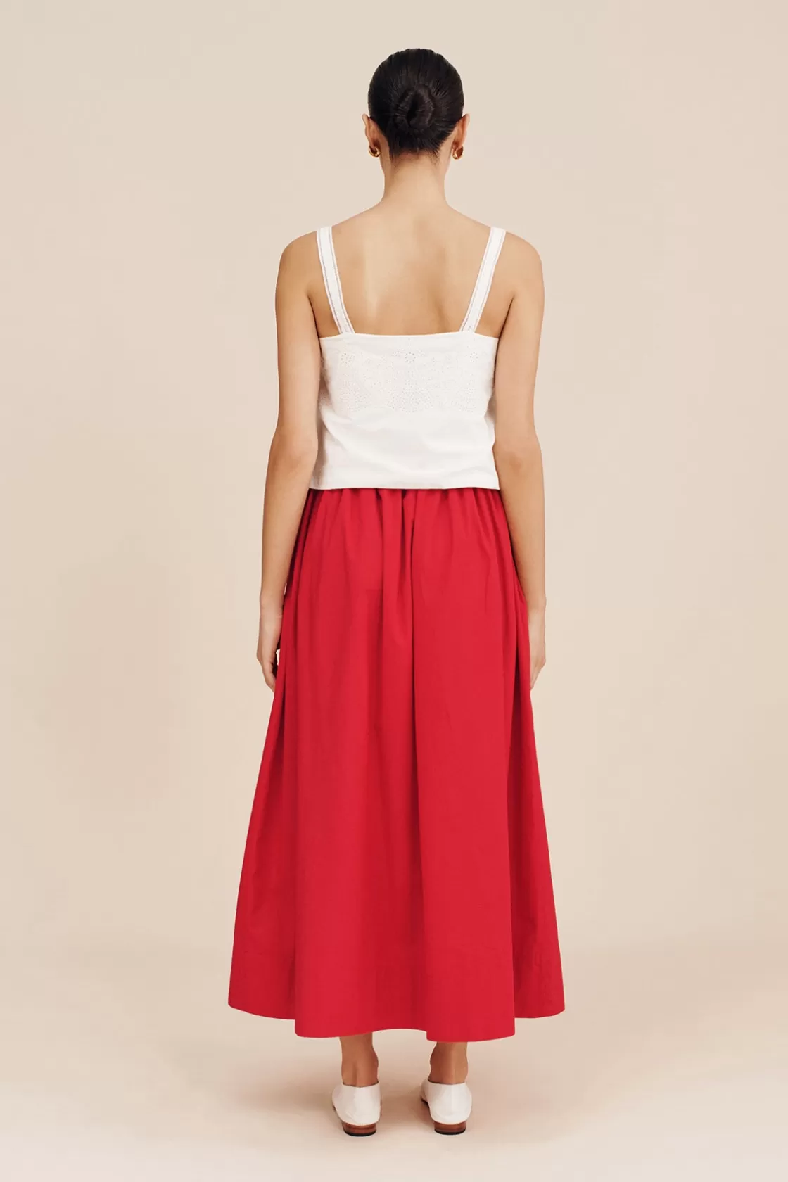 POSSE BERYL CAMI - VINTAGE WHITE