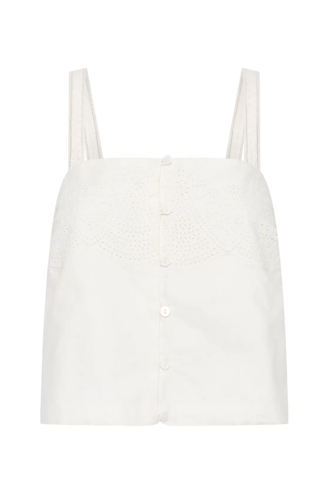 POSSE BERYL CAMI - VINTAGE WHITE