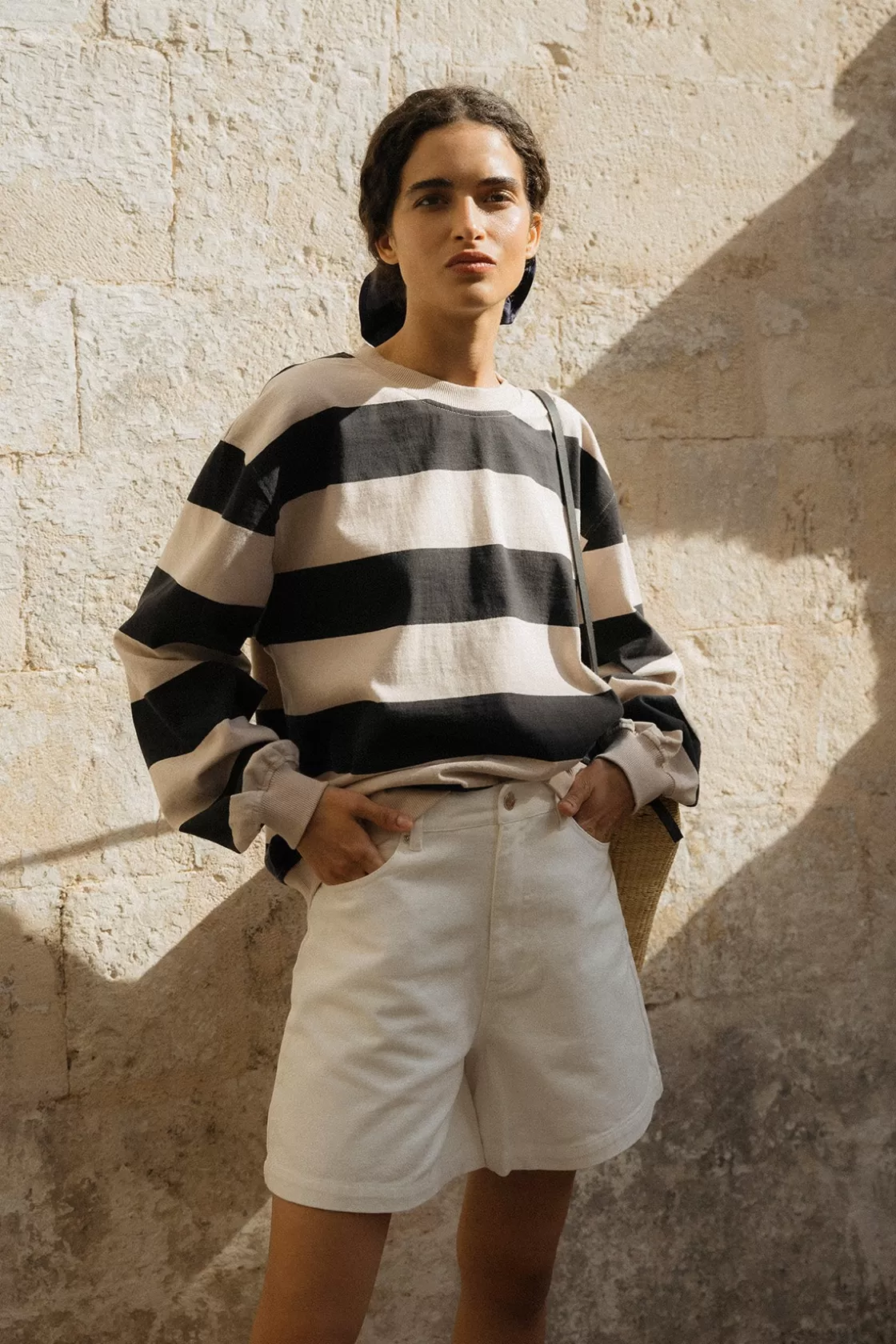 POSSE BRODY SHORT - VINTAGE WHITE