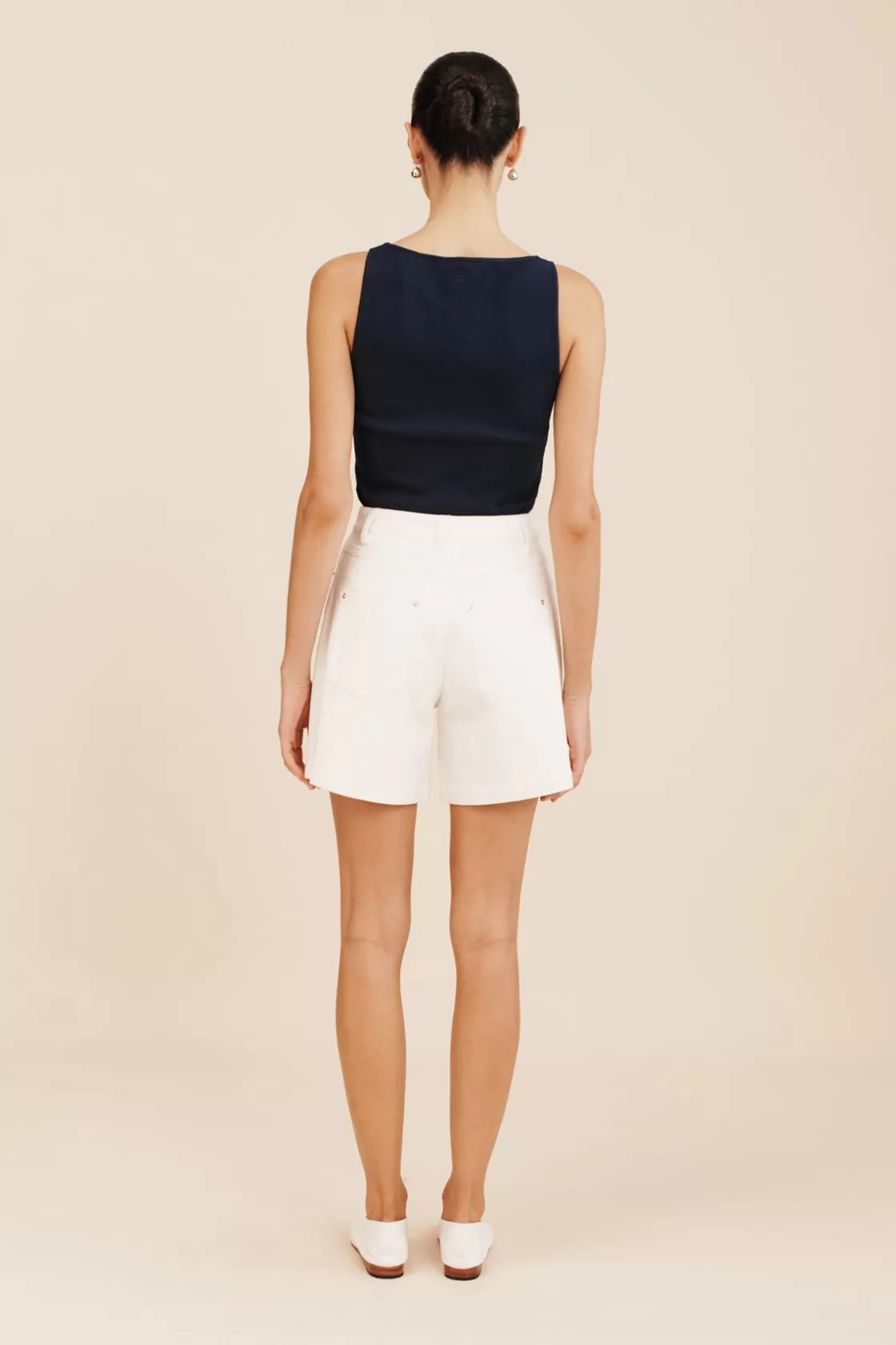 POSSE BRODY SHORT - VINTAGE WHITE