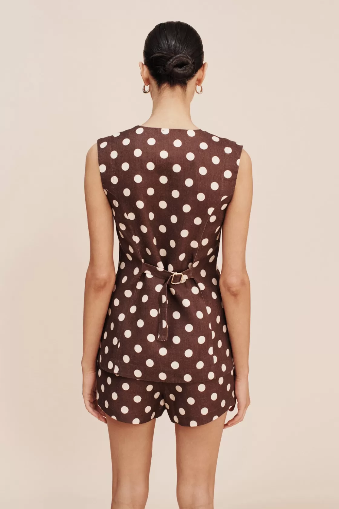 POSSE LORI VEST - POLKA DOT