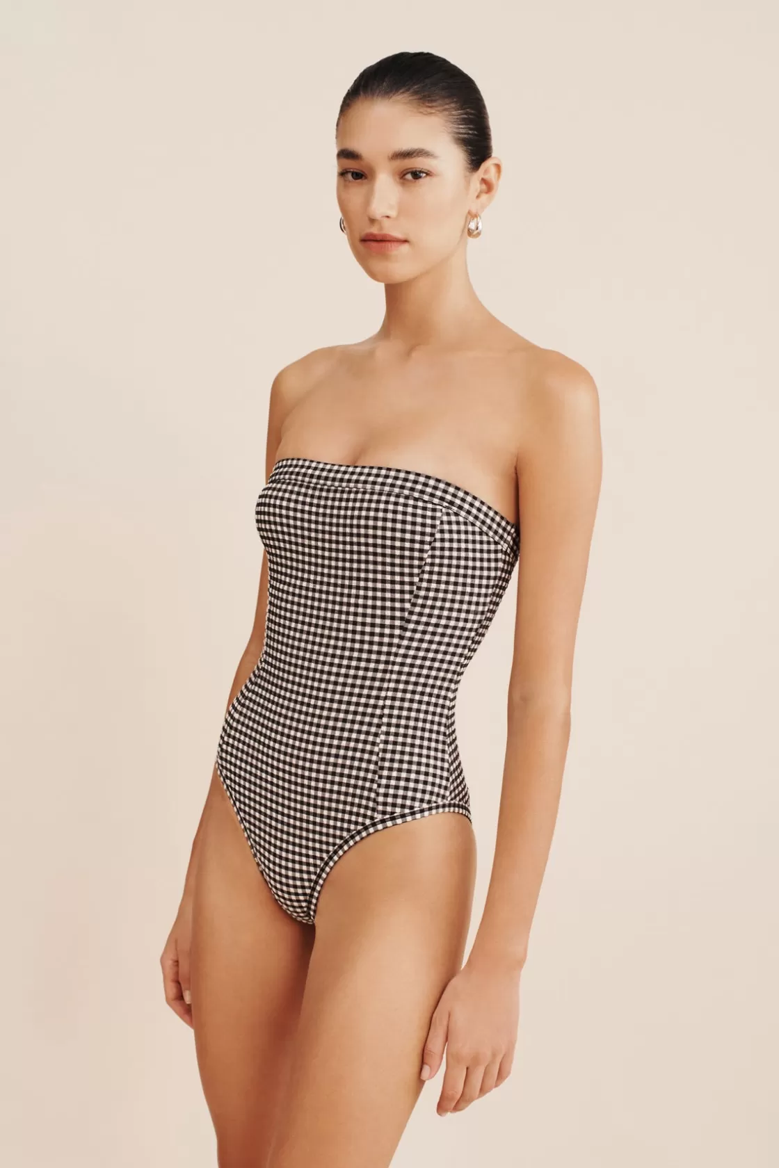 POSSE NORA ONE-PIECE - GINGHAM