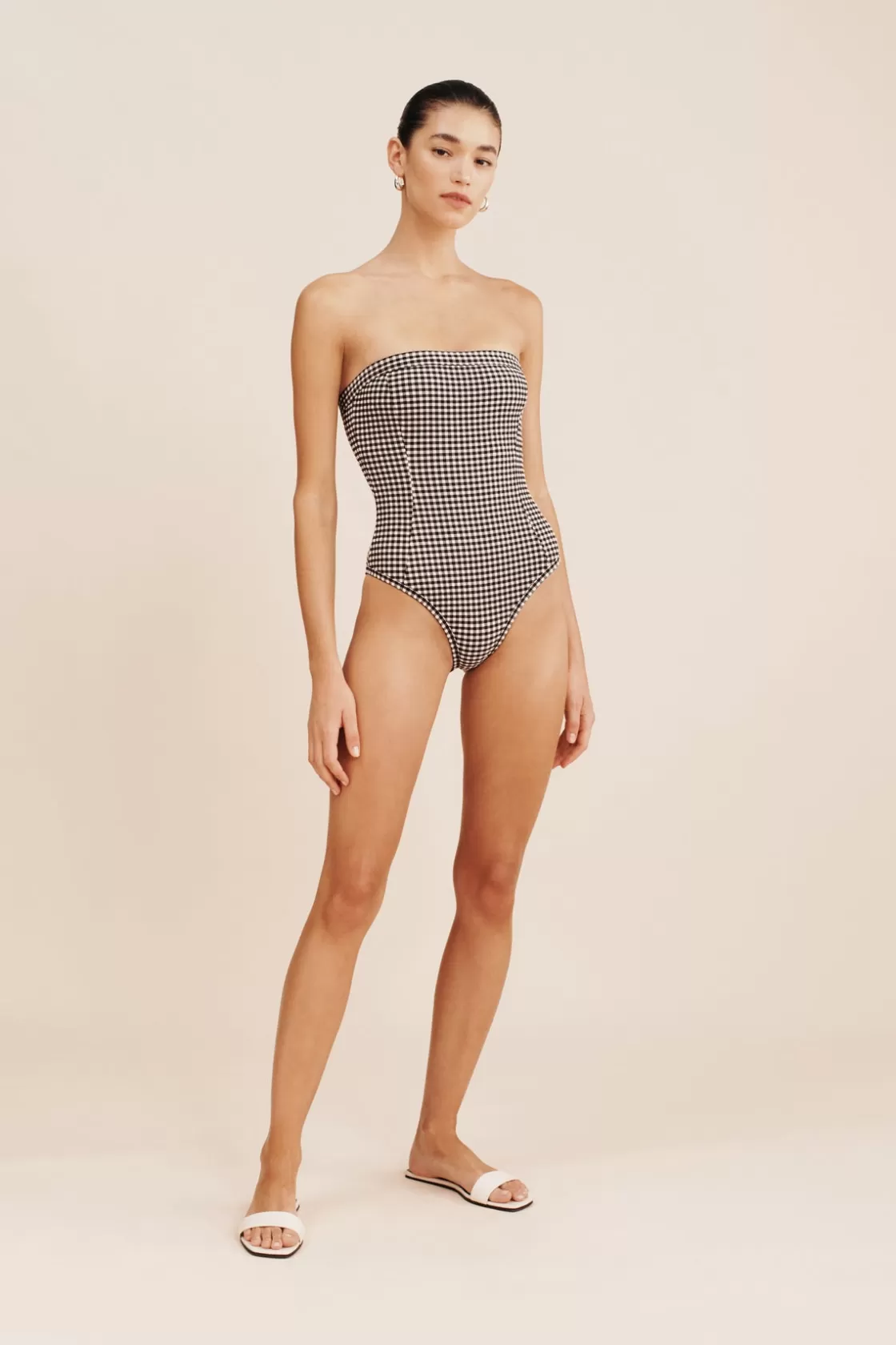 POSSE NORA ONE-PIECE - GINGHAM