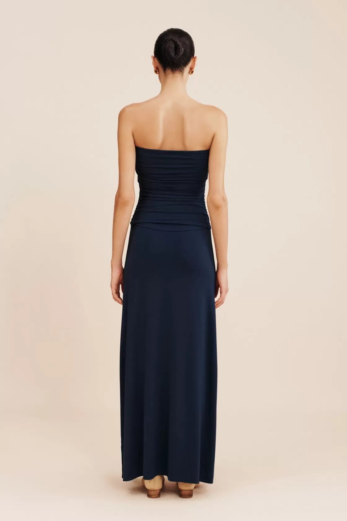 POSSE SASHA STRAPLESS DRESS - ROYAL BLUE