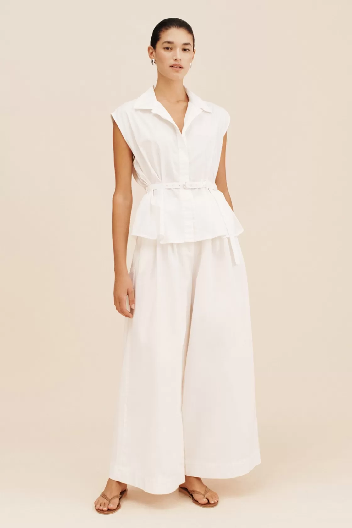 POSSE WESLEY TROUSER - VINTAGE WHITE