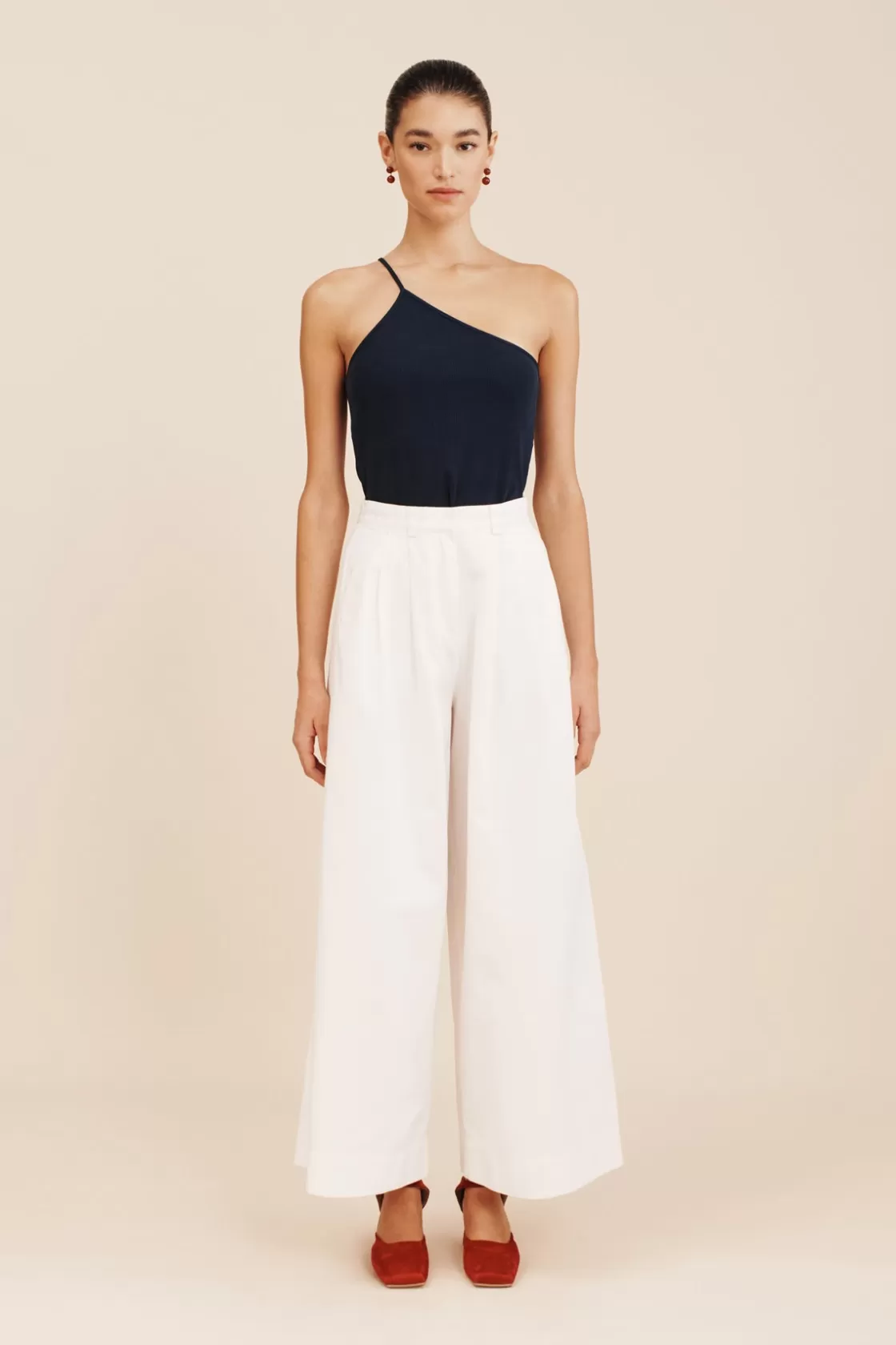 POSSE WESLEY TROUSER - VINTAGE WHITE
