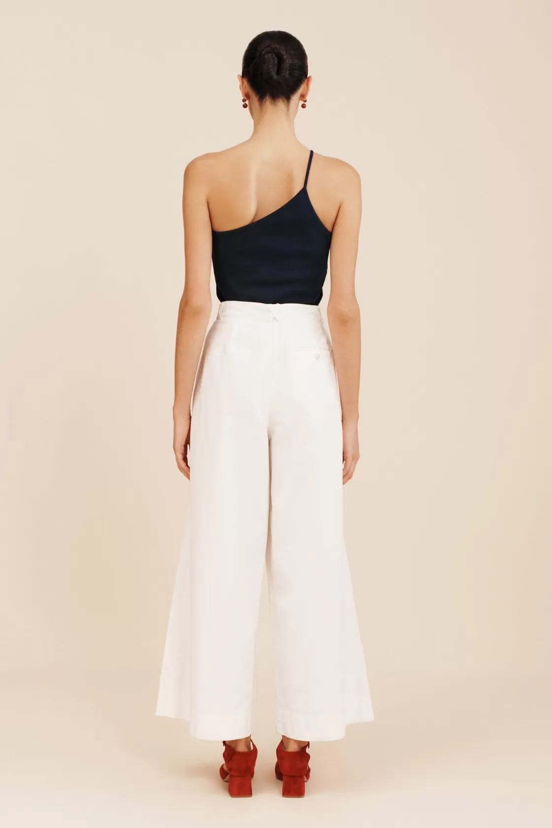 POSSE WESLEY TROUSER - VINTAGE WHITE