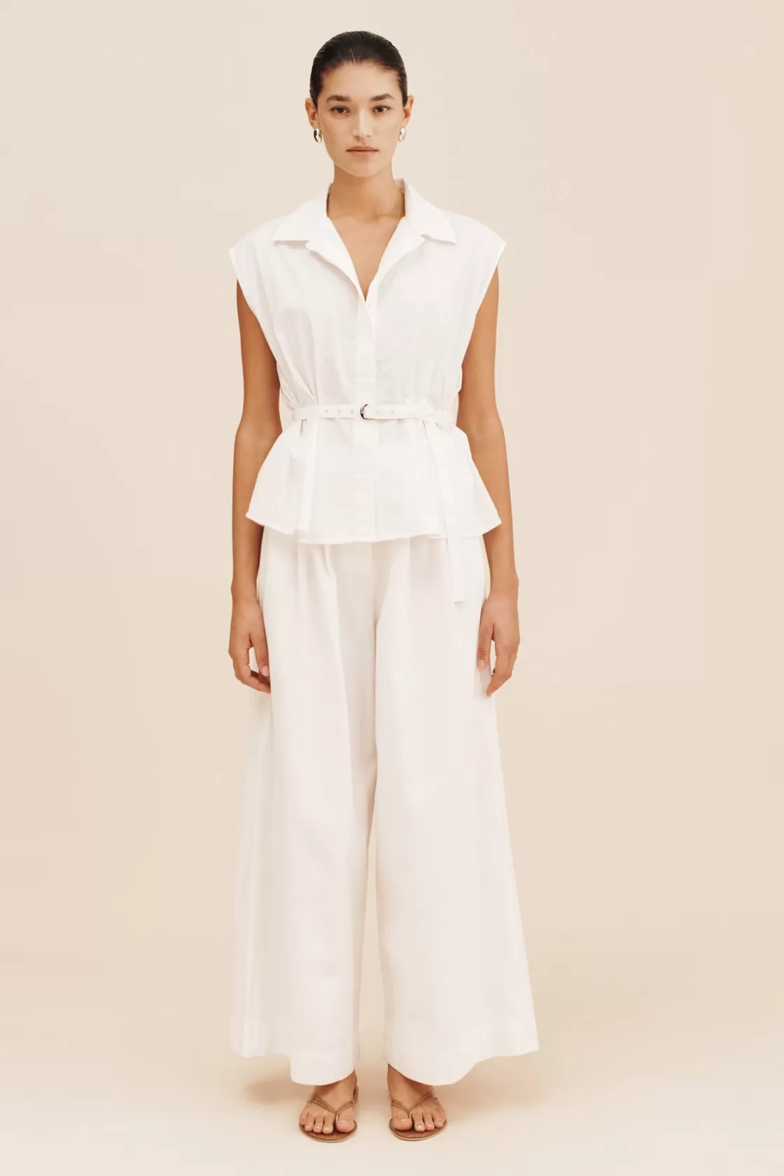 POSSE WESLEY TROUSER - VINTAGE WHITE